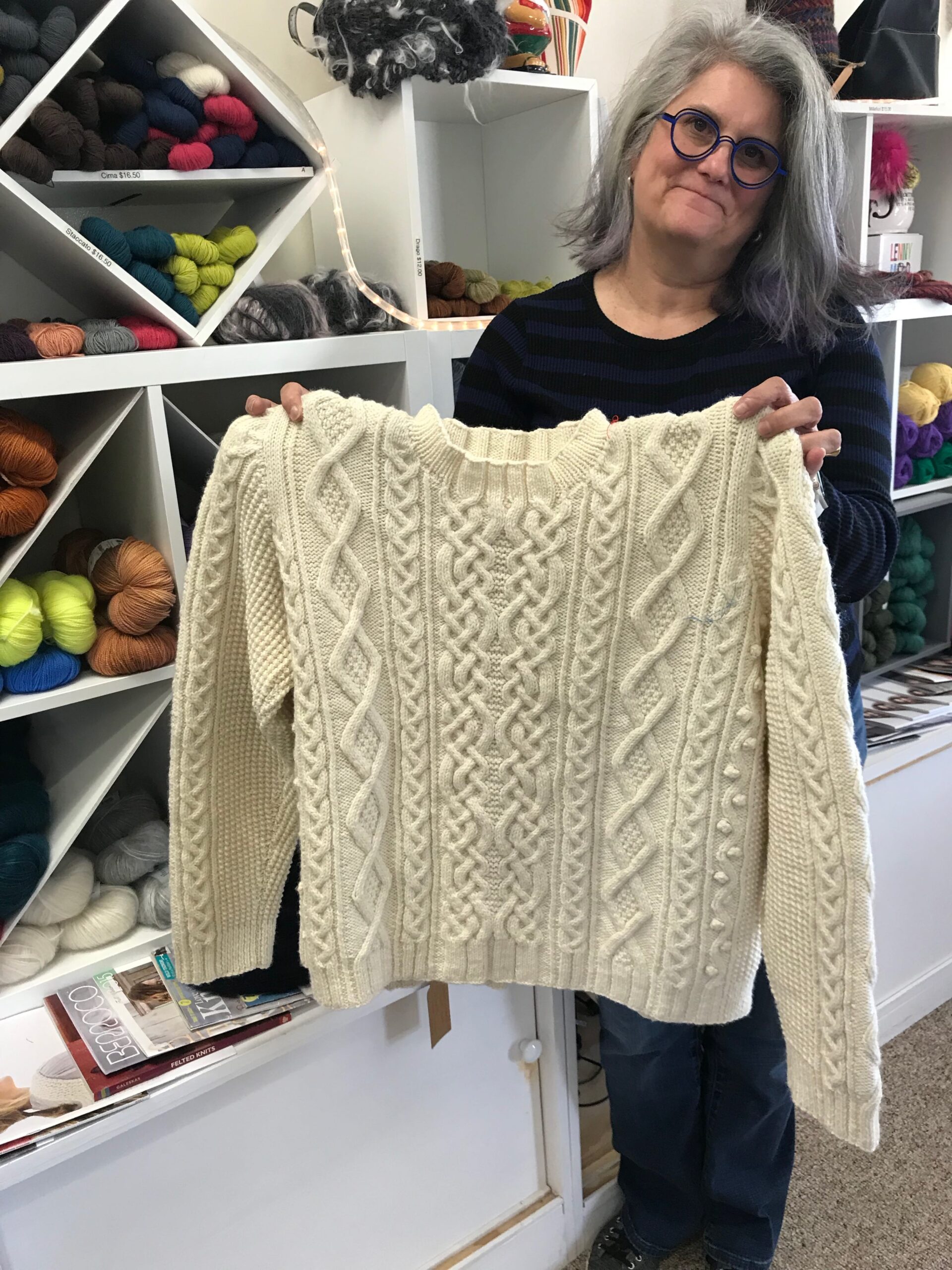 A Master Knitter and Her Shop "the Knit" in Old Saybrook CT Examiner