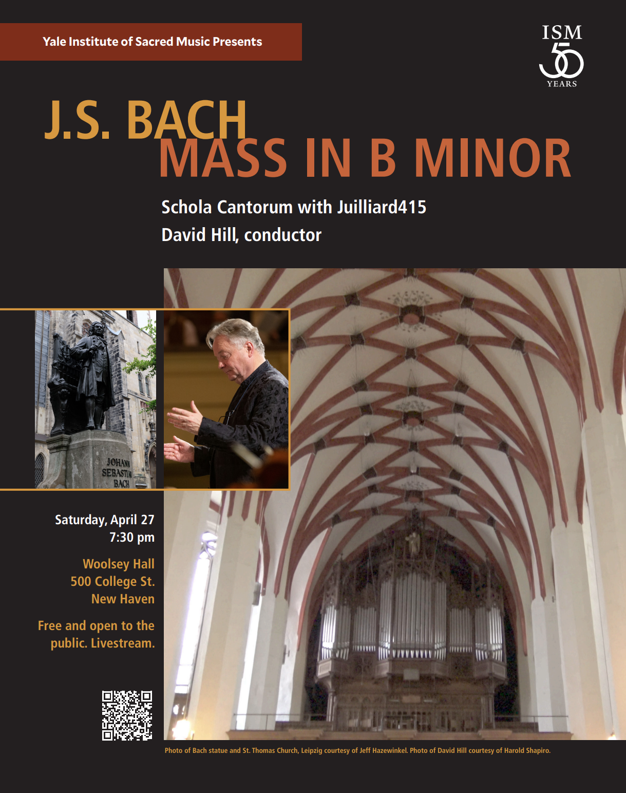 Yale Institute of Sacred Music: BachsYale Institute of Sacred Music: Bachs  