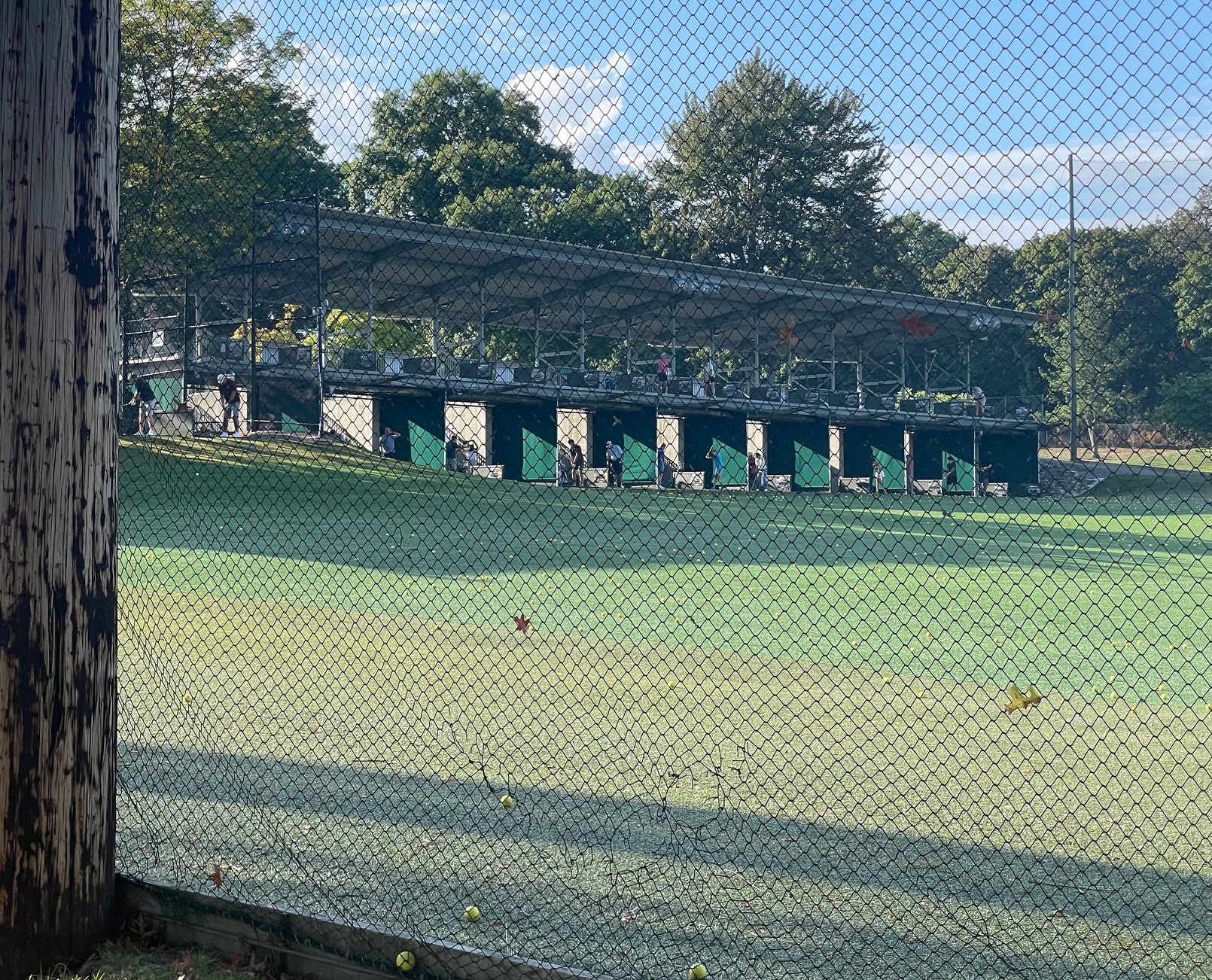 Stray Balls Send Golfers at Sterling Farms Ducking for Cover
